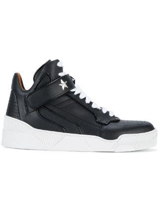 givenchy star embellished high-top sneakers|givenchy sneakers.